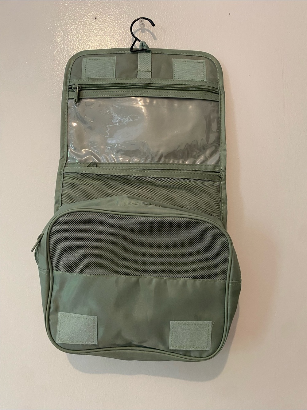 Hanging Toiletry Bag Organizer - Olive Green